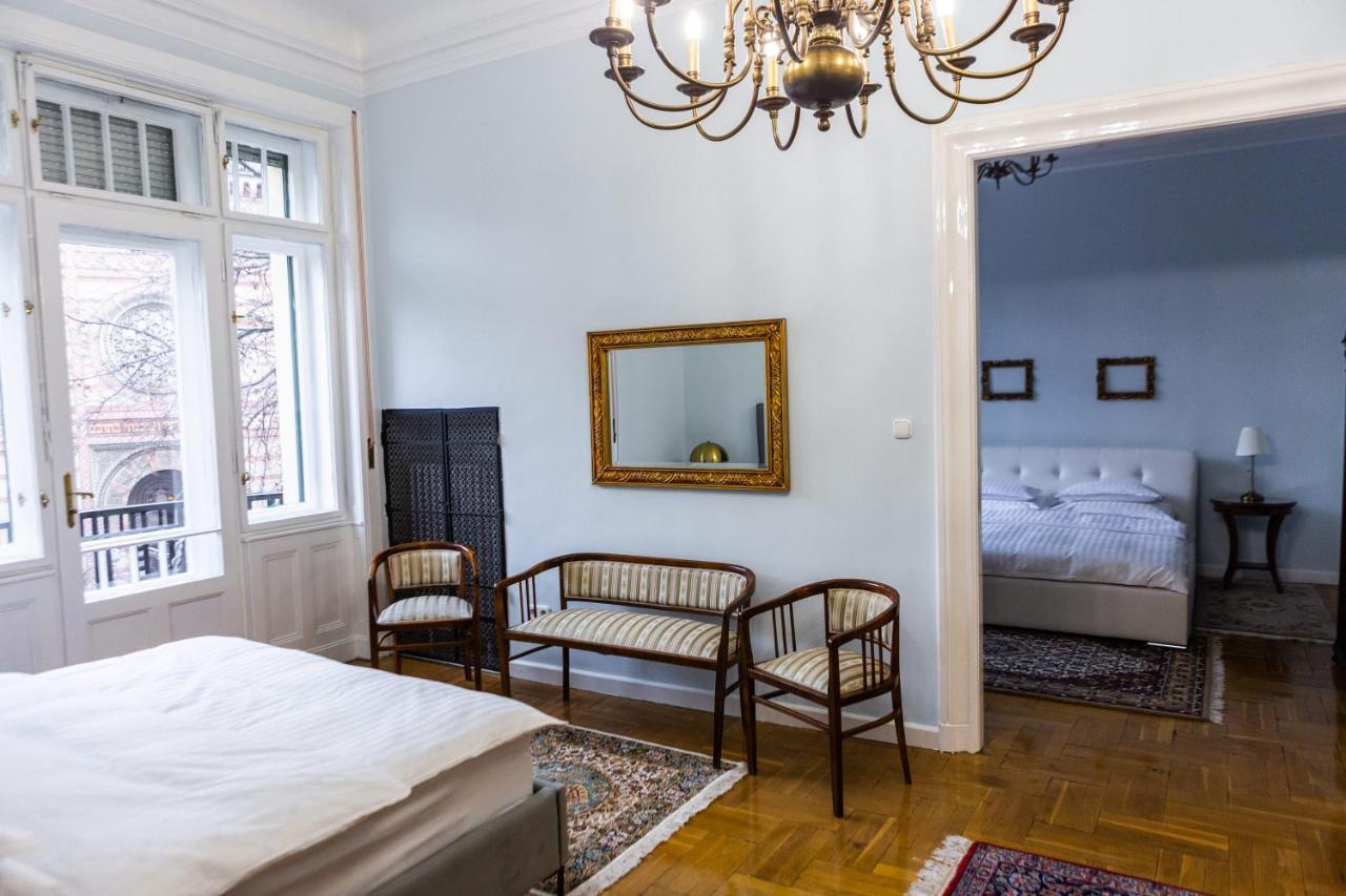 בודפשט Luxury Downtown 3 Bedroom Apartment By Synagoge With Beautiful View מראה חיצוני תמונה